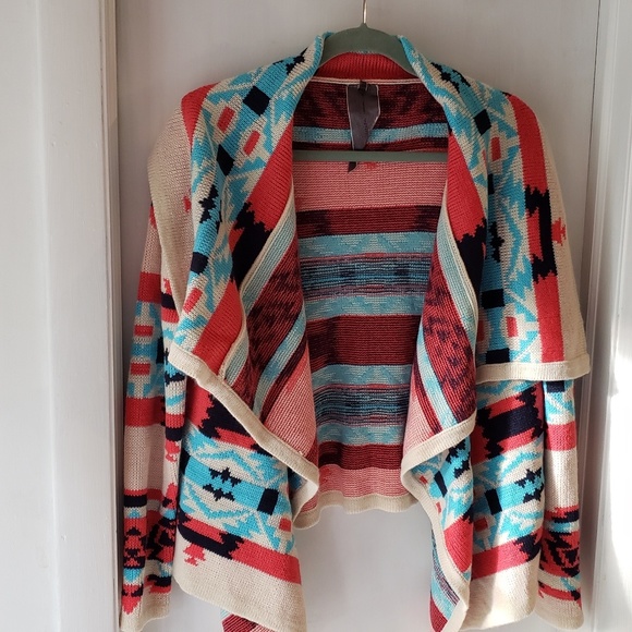 Anthropologie Sweaters - Anthropologie Moon Collection Aztec cardigan